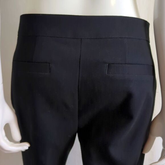 Loft Ann Taylor Black Marisa Trousers Size 4 NWOT - Picture 5 of 9
